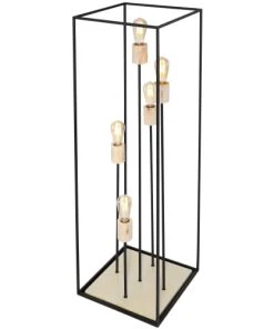 Globo Lampadaire En Métal Noir