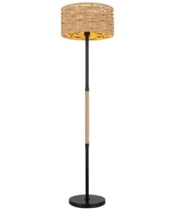 Globo Lampadaire En Métal Noir