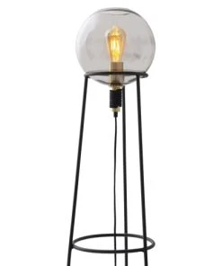 Keria Lampadaire En Métal Noir -Boutique Belamp lampadaire en metal noir 30