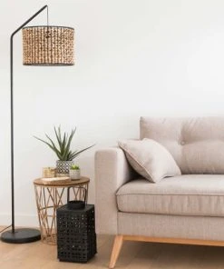 Maisons Du Monde Lampadaire En Métal Noir Et Fibre Végétale H162 7 Maisons Du Monde Lampadaire En Métal Noir Et Fibre Végétale H162 -Boutique Belamp lampadaire en metal noir et fibre vegetale h162 1000 5 23 180341 4