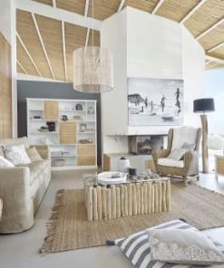 Maisons Du Monde Lampadaire En Saman Et Abat-jour Noir H172 -Boutique Belamp lampadaire en saman et abat jour noir h172 1000 11 9 203943 4