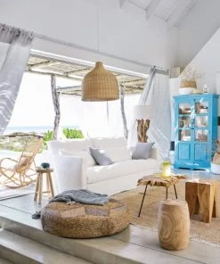 Maisons Du Monde Lampadaire En Vigne Et Abat-jour En Coton Crème H164 -Boutique Belamp lampadaire en vigne et abat jour en coton creme h164 1000 11 15 130231 2