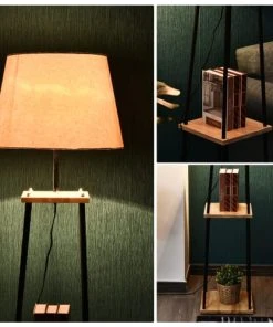 HOMCOM Lampadaire étagères 10 HOMCOM Lampadaire étagères -Boutique Belamp lampadaire etageres 4