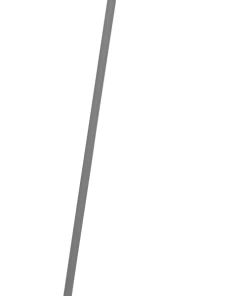 It's About Romi Lampadaire Gris Finition Gomme H139cm