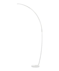 Lampea Lampadaire Industriel En Blanc 170 Cm