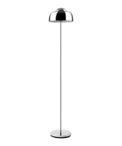 Lampea Lampadaire Industriel En Métal Blanc 150 Cm -Boutique Belamp lampadaire industriel en metal chrome 150 cm