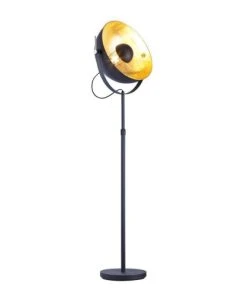 Lampea Lampadaire Industriel En Métal Noir 152 Cm -Boutique Belamp lampadaire industriel en metal noir 152 cm 7
