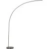 Altobuy Lampadaire Led En Métal Argenté En Arc