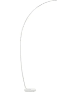 Altobuy Lampadaire Led En Métal Blanc En Arc -Boutique Belamp lampadaire led en metal blanc en arc locky
