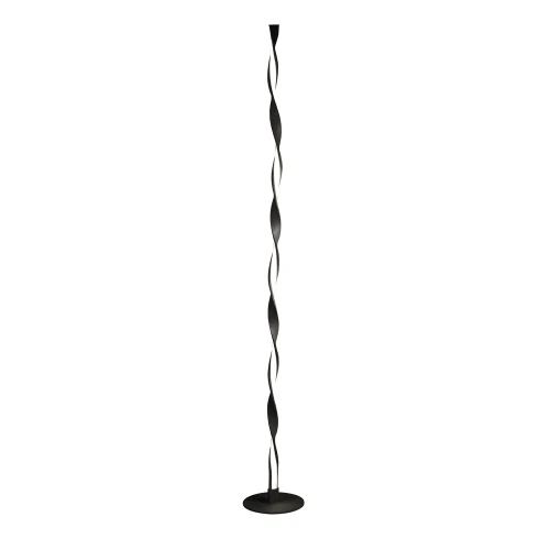 Cristalrecord Lampadaire Led Stylisé Noir Avec Courbes En Aluminium Et Acrylique 1 Cristalrecord Lampadaire Led Stylisé Noir Avec Courbes En Aluminium Et Acrylique