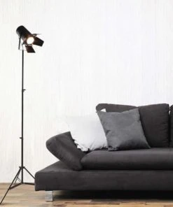 Altobuy Lampadaire Métal Noir Trépied Téléscopique -Boutique Belamp lampadaire metal noir trepied telescopique 3