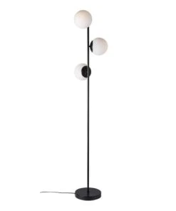 Nordlux Lampadaire Métal/verre H150cm -Boutique Belamp lampadaire metal verre h150cm 2