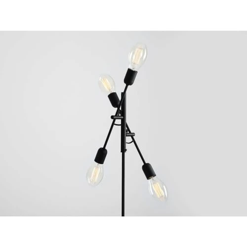 Custom Form Lampadaire Noir 4 Lumières 4 Custom Form Lampadaire Noir 4 Lumières – Image 4