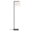 It's About Romi Lampadaire Noir Et Abat-jour Blanc H160cm