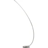 ATHM DESIGN Lampadaire Pied Métal Argent