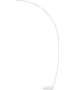 ATHM DESIGN Lampadaire Pied Métal Noir -Boutique Belamp lampadaire pied metal blanc jaxta