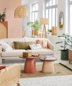 Maisons Du Monde Lampadaire Trépied En Manguier Et Abat-jour En Jute Tressé H161 -Boutique Belamp lampadaire trepied en manguier et abat jour en jute tresse h161 1000 2 21 219166 2