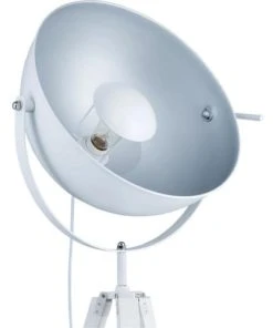 Altobuy Lampadaire Trépied En Métal Blanc -Boutique Belamp lampadaire trepied en metal blanc 8