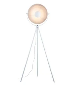 Altobuy Lampadaire Trépied En Métal Blanc -Boutique Belamp lampadaire trepied en metal blanc 9