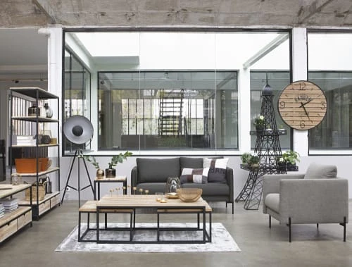 Maisons Du Monde Lampadaire Trépied En Métal Noir H 145 Cm PHOTOGRAPHE 4 Maisons Du Monde Lampadaire Trépied En Métal Noir H 145 Cm PHOTOGRAPHE – Image 4