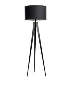 Zuiver Lampadaire Trépied Noir