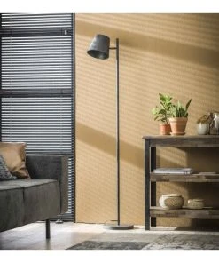 Lampea Lampadaire Vintage En Métal Noir 157 Cm -Boutique Belamp lampadaire vintage en metal noir 157 cm 2