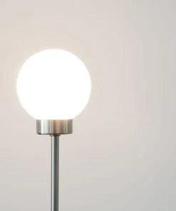 PIB Lampe Liseuse En Métal Argenté
