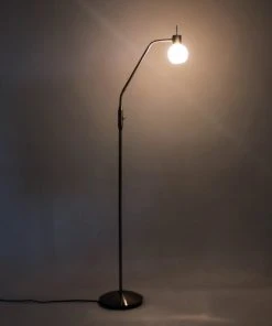 Keria Liseuse En Métal Argenté -Boutique Belamp liseuse en metal argente 4