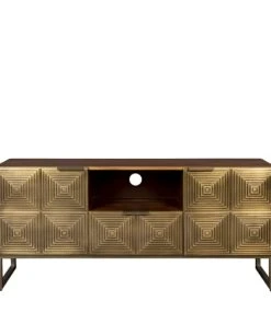Dutchbone Meuble TV En Bois Or