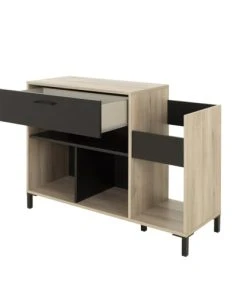 Diagone Meuble Vinyles Naturel -Boutique Belamp meuble vinyles naturel 3