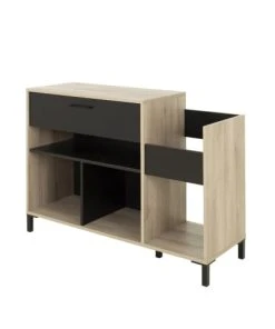 Diagone Meuble Vinyles Naturel -Boutique Belamp meuble vinyles naturel 4