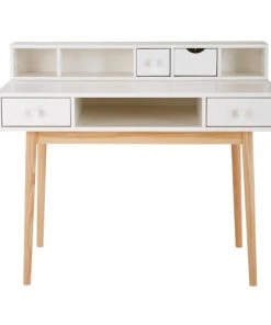 Maisons Du Monde Module De Rangement Pour Bureau 2 Tiroirs Blanc -Boutique Belamp module de rangement pour bureau 2 tiroirs blanc 1000 7 33 170347 1