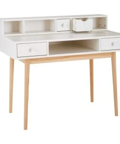 Maisons Du Monde Module De Rangement Pour Bureau 2 Tiroirs Blanc -Boutique Belamp module de rangement pour bureau 2 tiroirs blanc 1000 7 33 170347 3