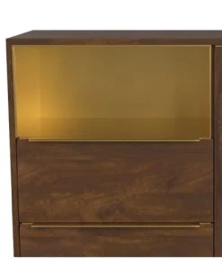 Rendez Vous Déco Petit Buffet En Bois De Manguier 1 Porte 2 Tiroirs -Boutique Belamp petit buffet en bois de manguier 1 porte 2 tiroirs 1