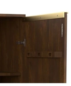 Rendez Vous Déco Petit Buffet En Bois De Manguier 1 Porte 2 Tiroirs -Boutique Belamp petit buffet en bois de manguier 1 porte 2 tiroirs 3