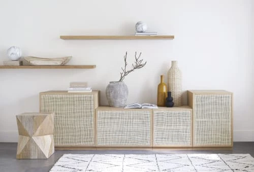 Maisons Du Monde Porte Pour Caisson Modulable Cannage En Rotin 50x47 4 Maisons Du Monde Porte Pour Caisson Modulable Cannage En Rotin 50x47 – Image 4