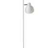 Dyberg Larsen Skagen - Lampadaire En Métal Blanc Mat Et Chrome, H 160 Cm D 16 Cm