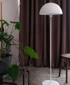 Dyberg Larsen Stockholm - Lampadaire En Métal Blanc Mat, H 140 Cm D 40 Cm -Boutique Belamp stockholm lampadaire en metal blanc mat h 140 cm d 40 cm 2