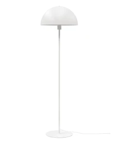 Dyberg Larsen Stockholm - Lampadaire En Métal Blanc Mat, H 140 Cm D 40 Cm