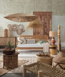 Maisons Du Monde Suspension D'extérieur En Fibre De Halfa Tressée Main -Boutique Belamp suspension d exterieur en fibre de halfa tressee main 1000 4 18 225764 2