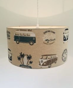 Boutique Belamp -Boutique Belamp suspension en tissu surf diametre 25 cm 1